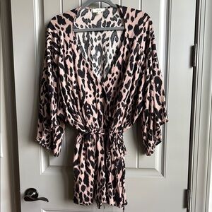 Leopard Print romper